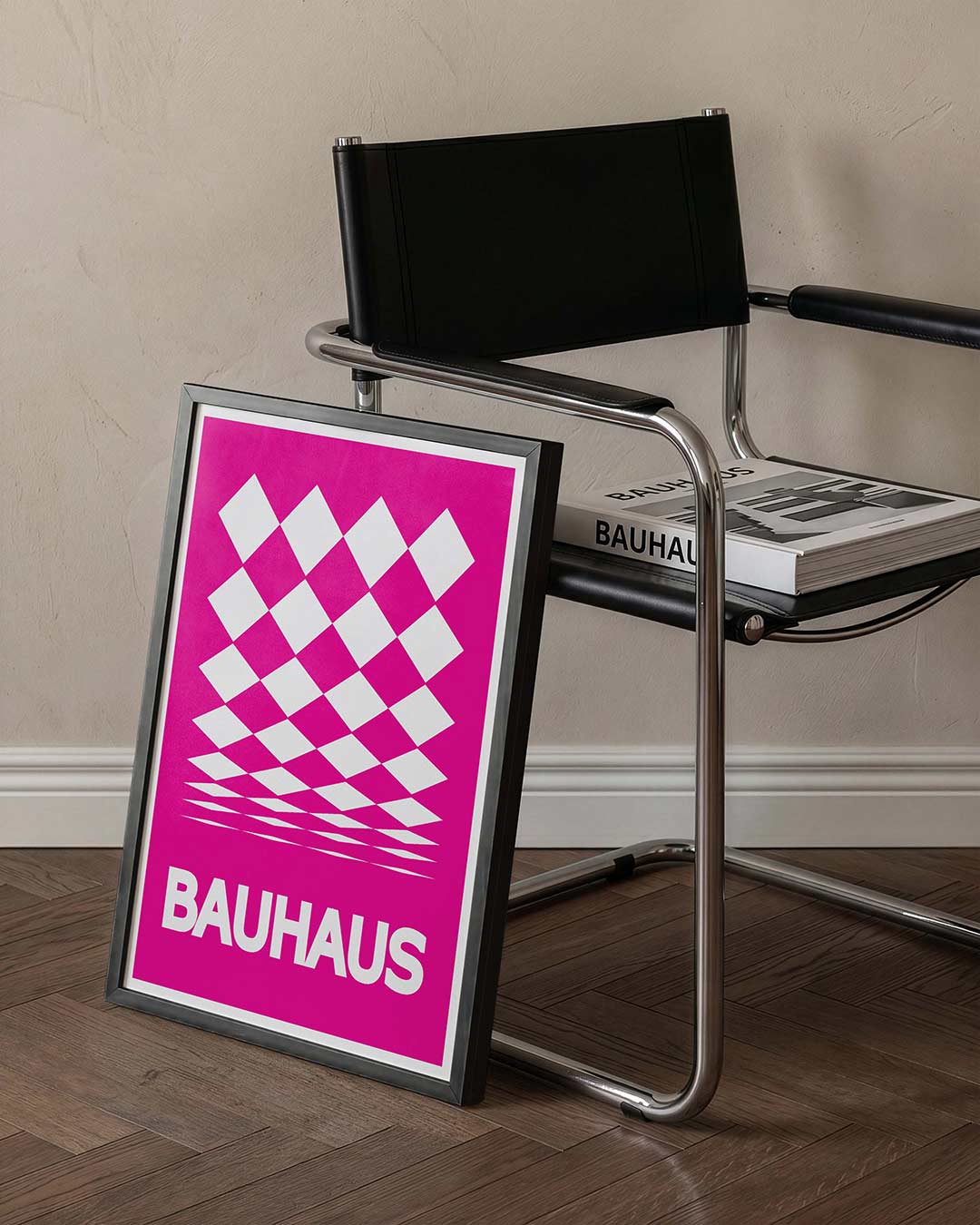 Diamantpatroon perspectief Poster