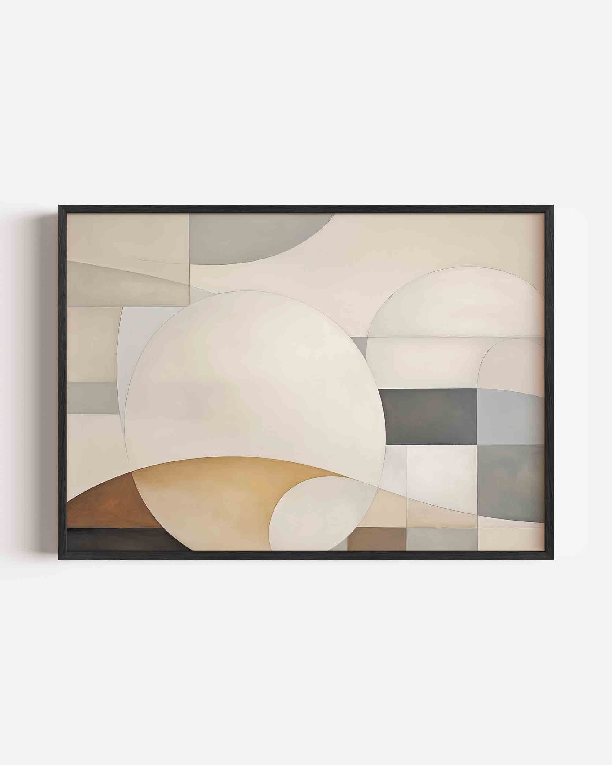 Abstracte vormen Poster