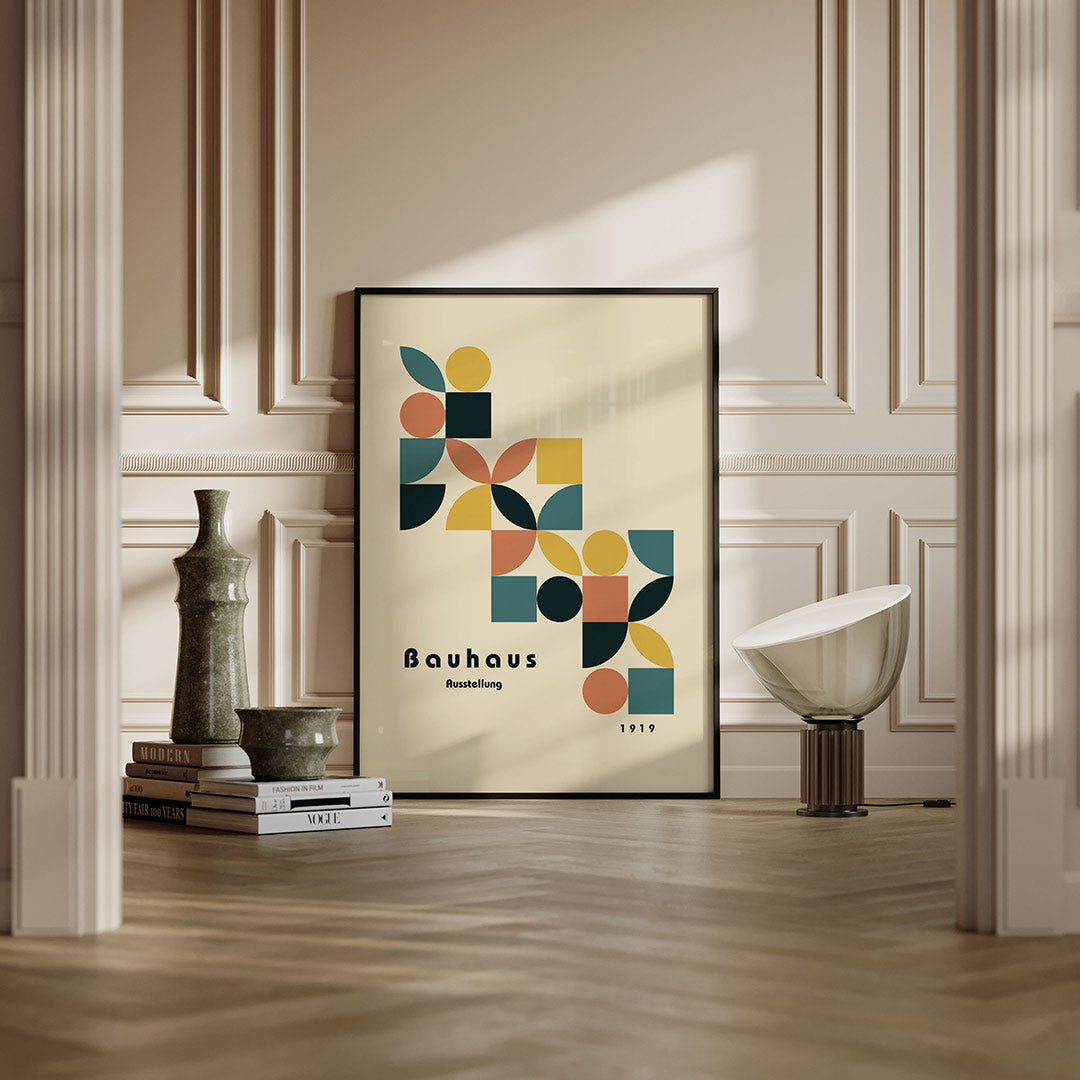 Vormritme en kleur Poster