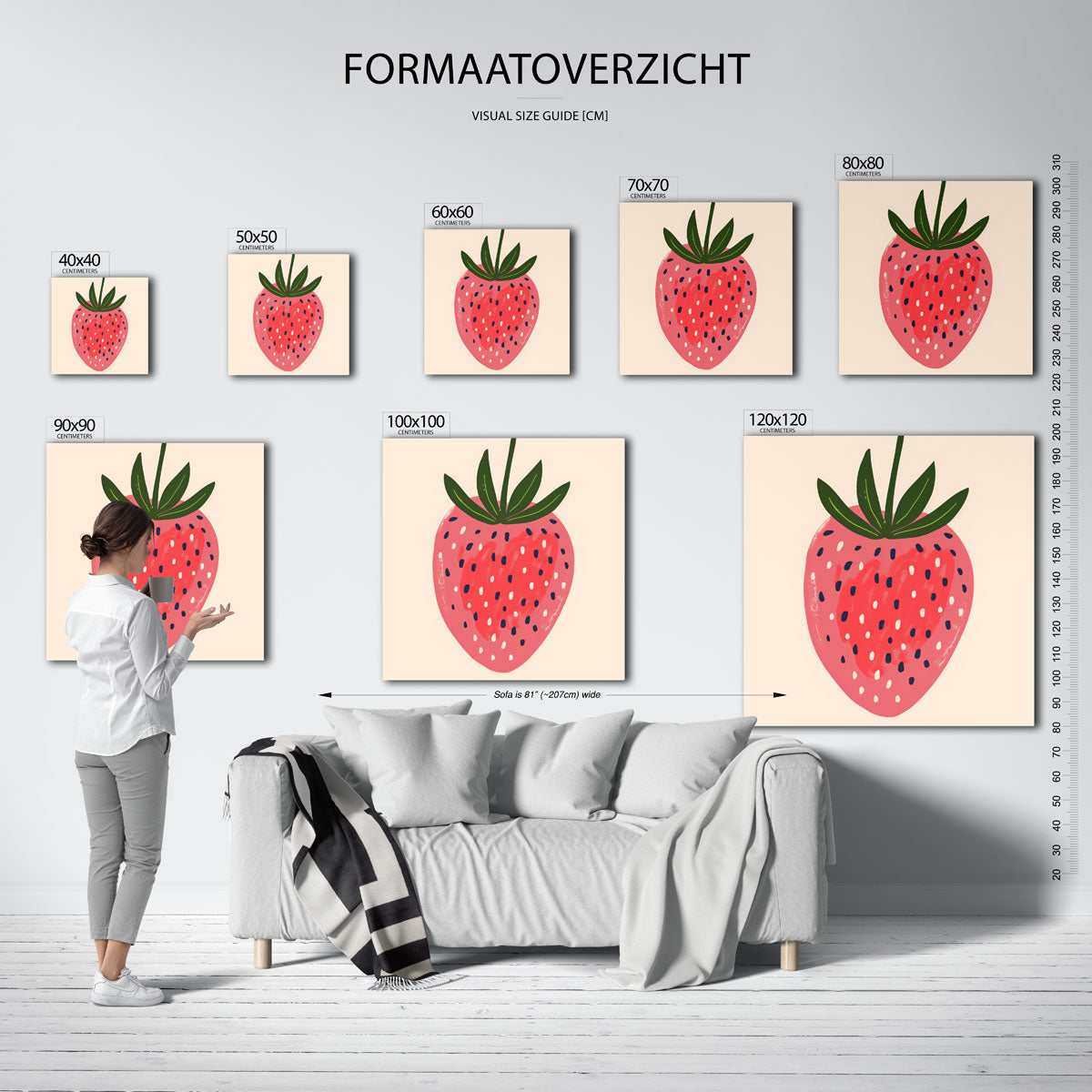 Aardbei Poster