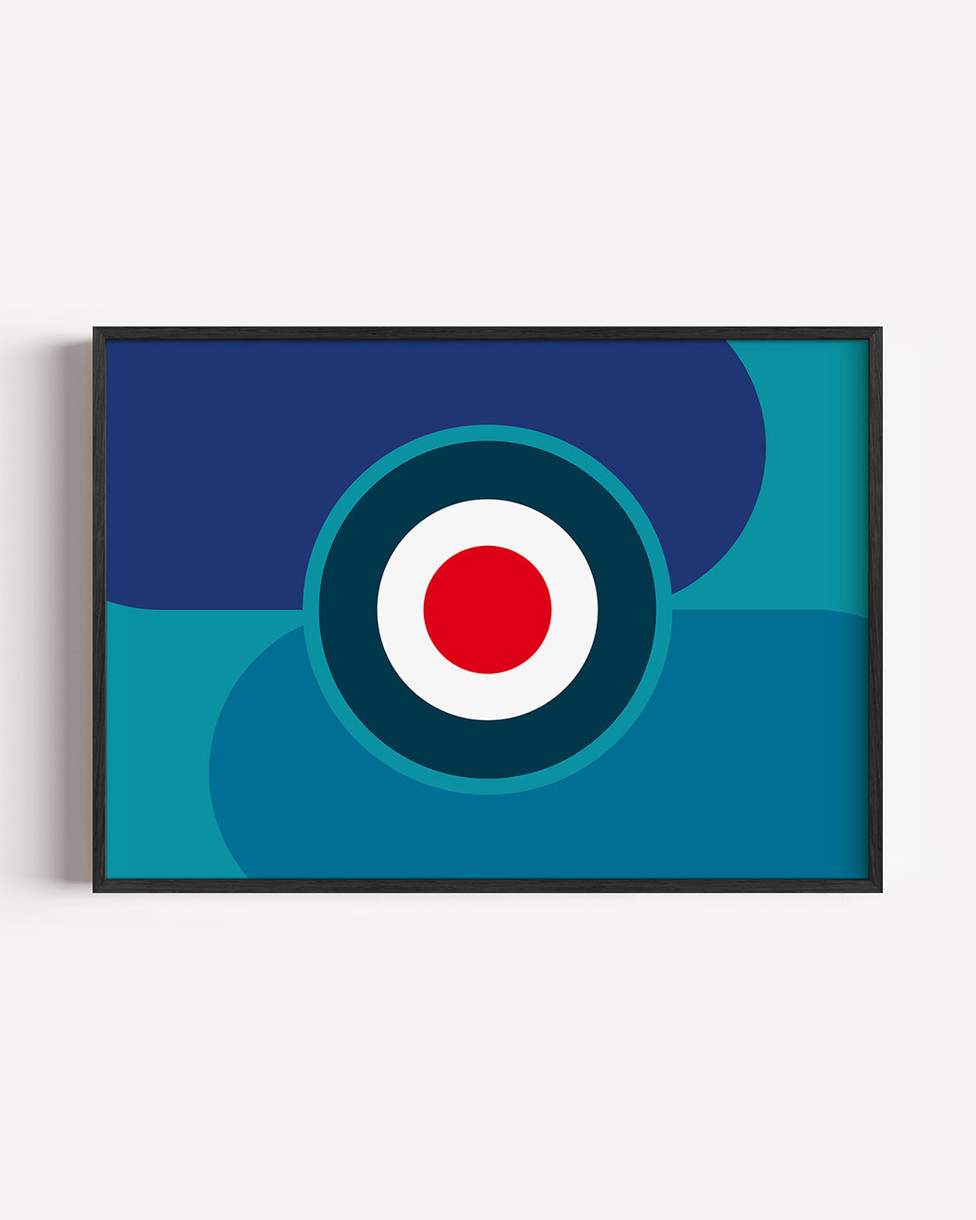 Cirkelvormen en kleur Poster