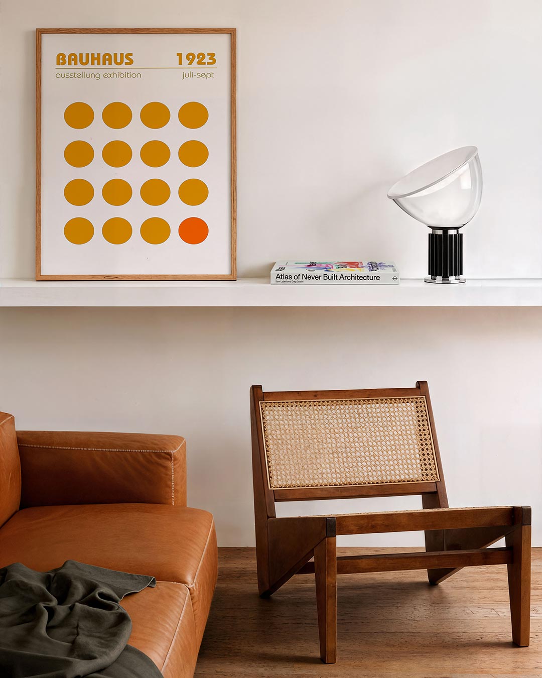 Cirkelpatroon en kleur Poster