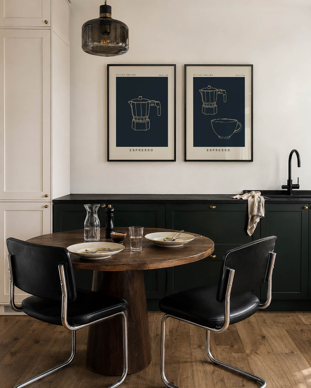 Koffiepot Posterset
