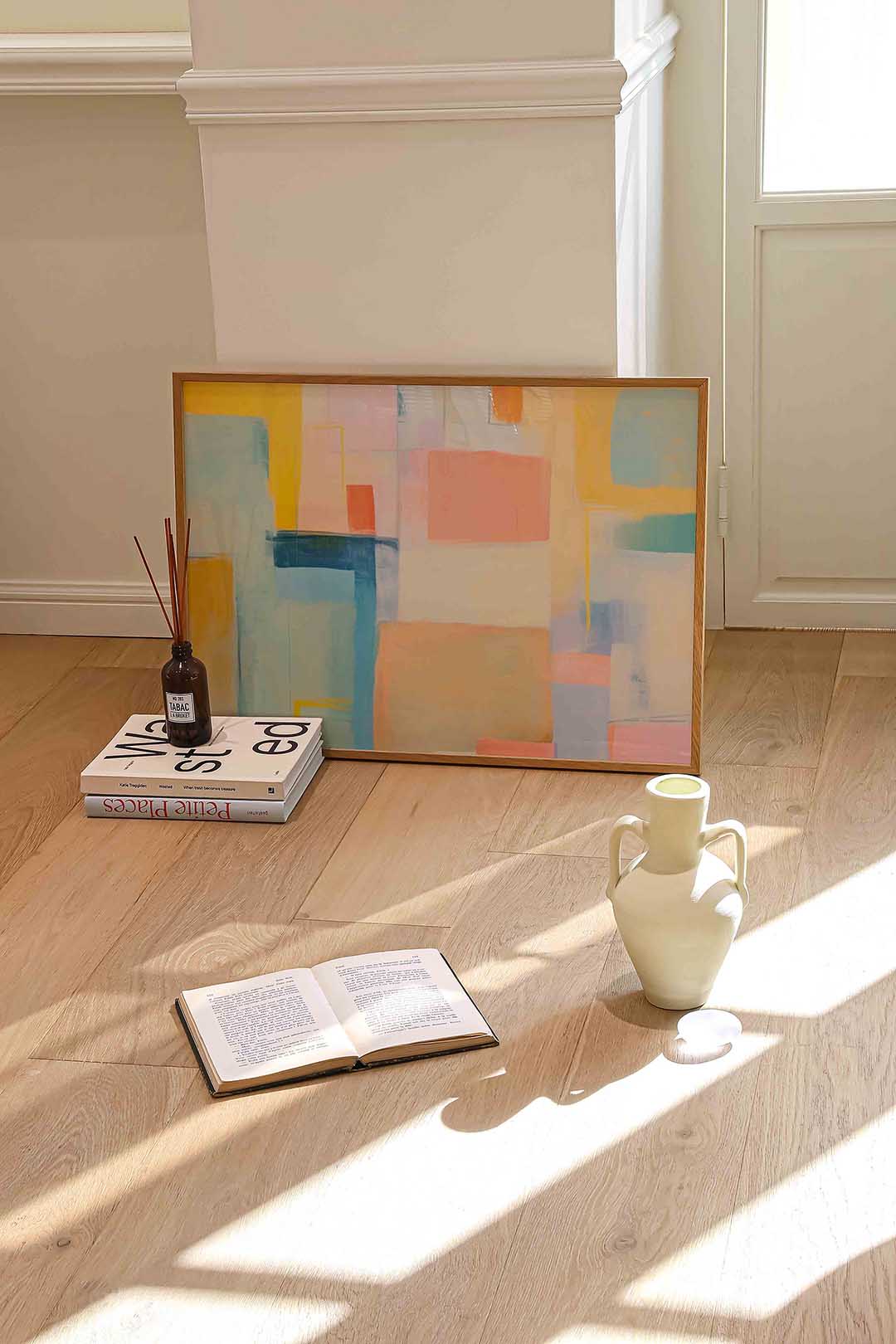 Abstracte vormen Poster