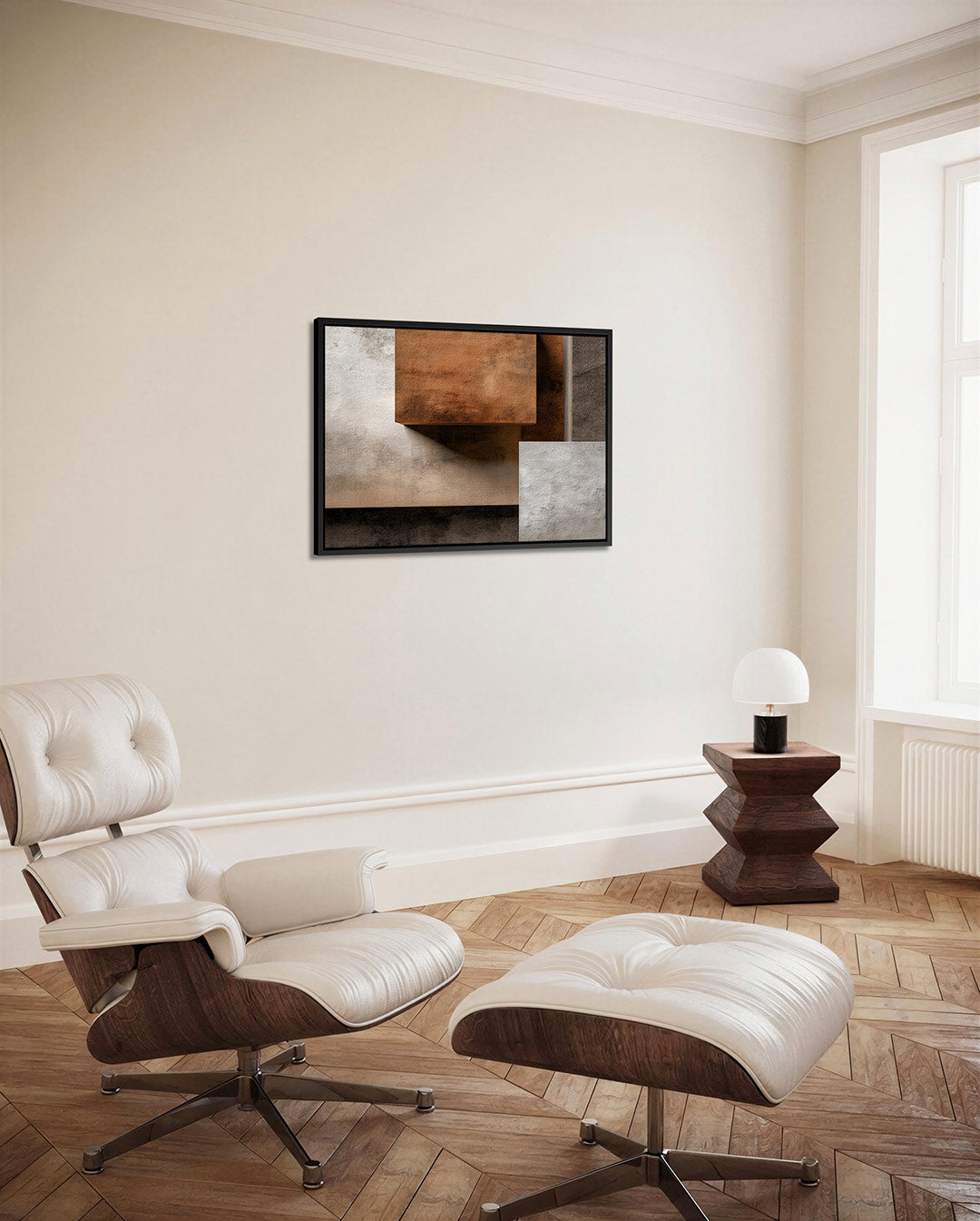 Geometrische vlakken Kunstwerk