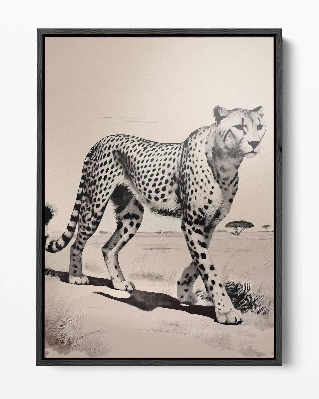 The Graceful Cheetah Artwork