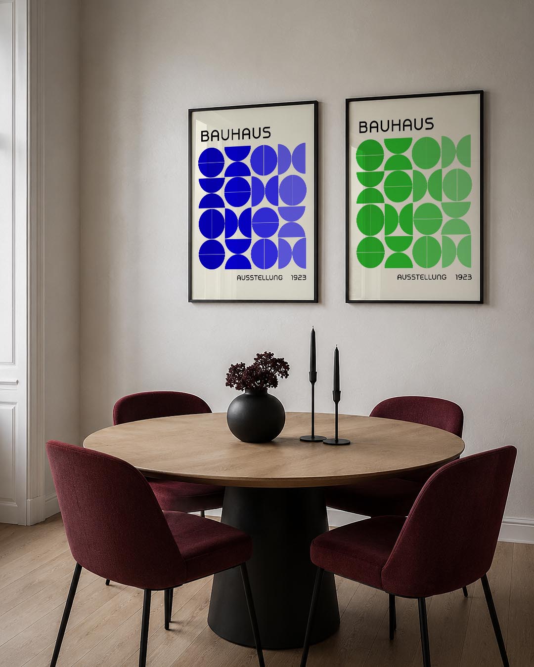 Vormen en vlakken Posterset