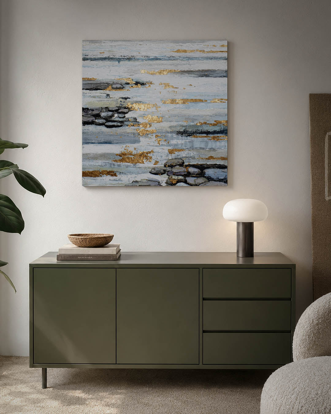 Gelaagde texturen Kunstwerk