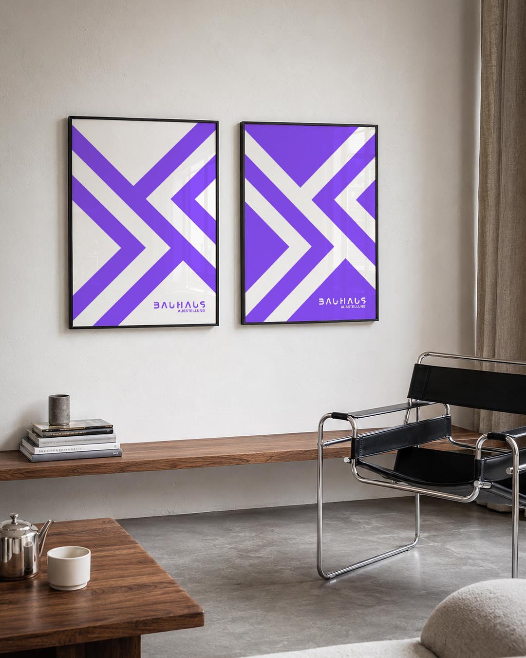 Lijnen en vlakken Posterset