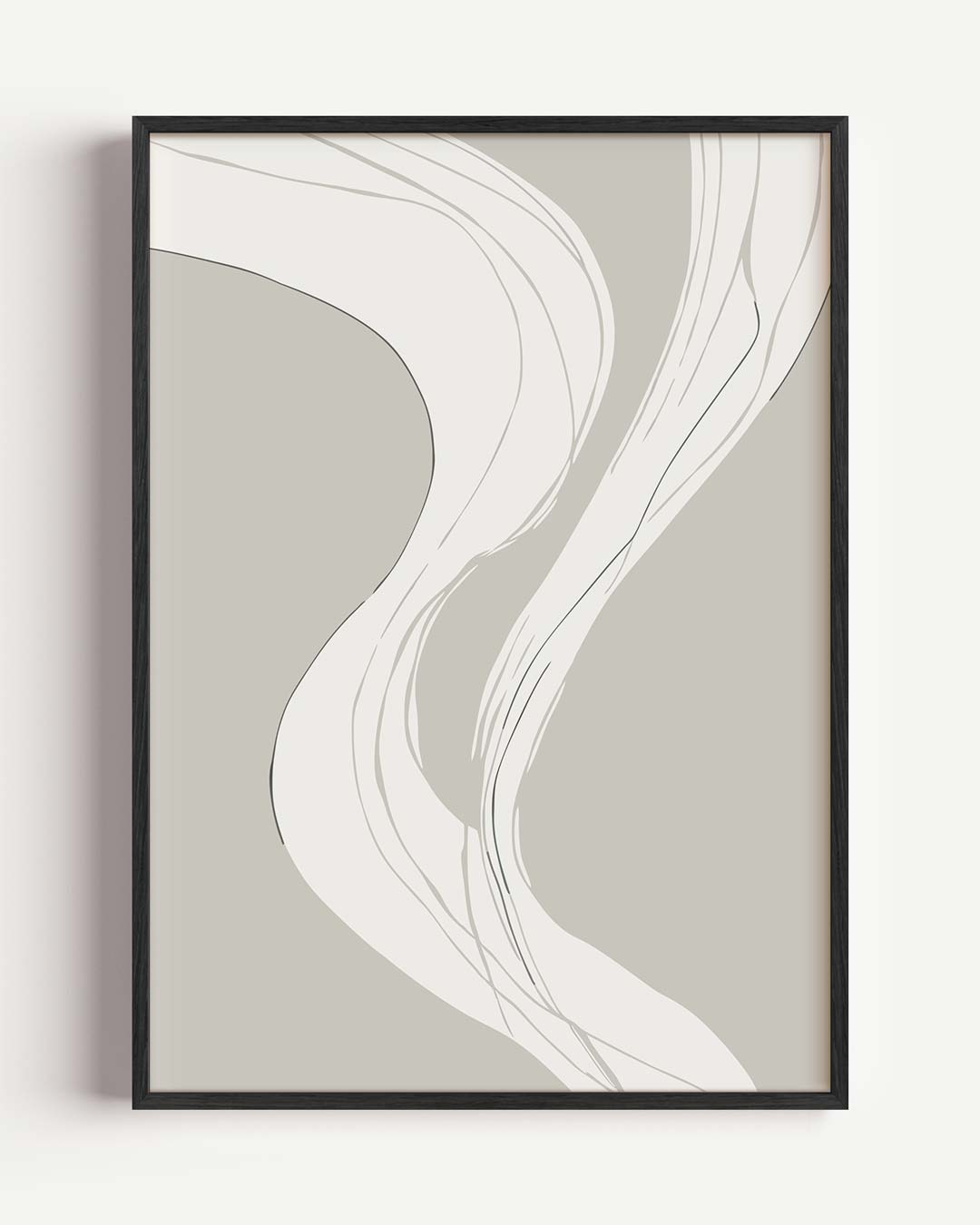 Sierlijke Abstracte Kunstposter-WallArtistic