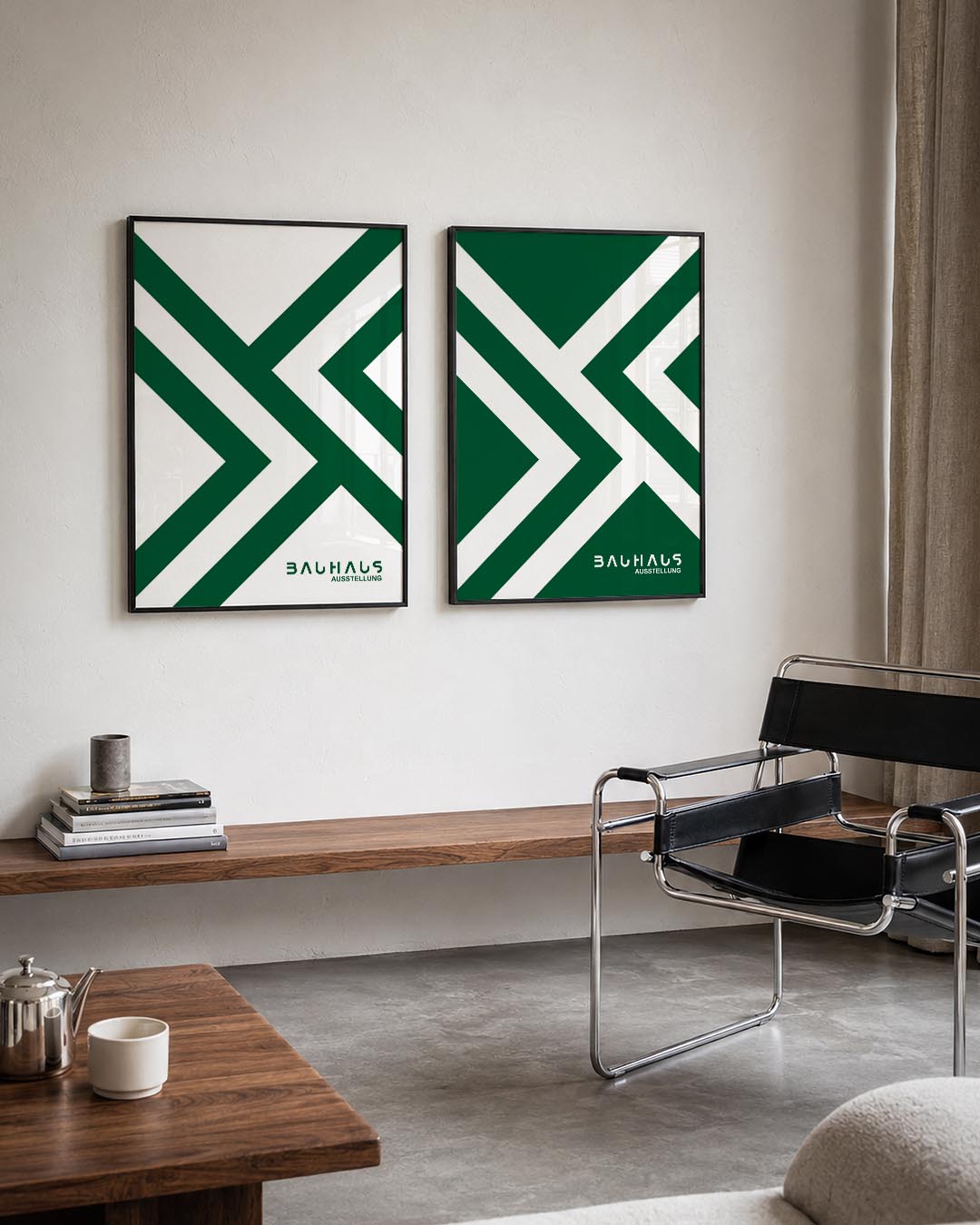 Lijnen en vlakken Posterset