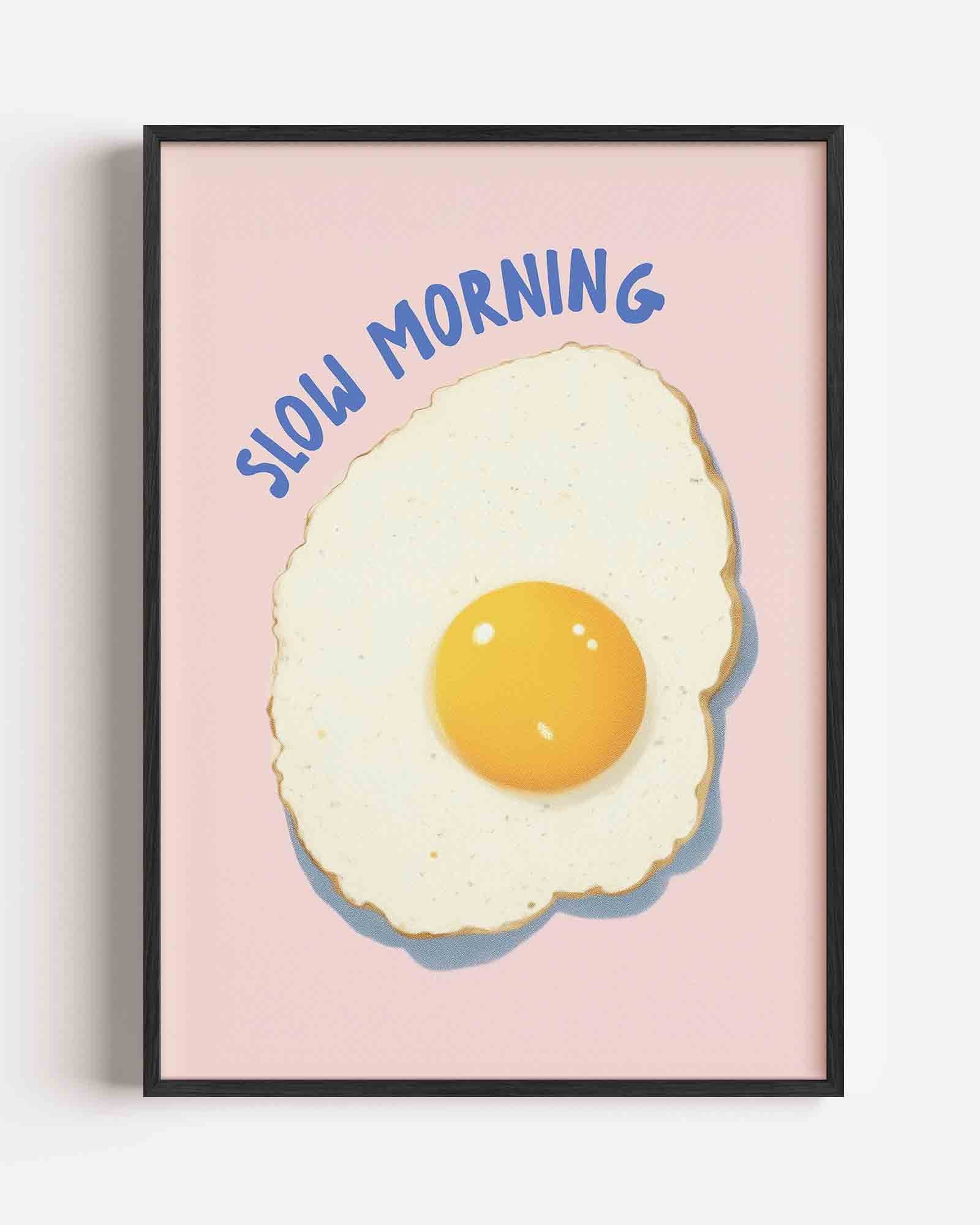 Gebakken ei Poster