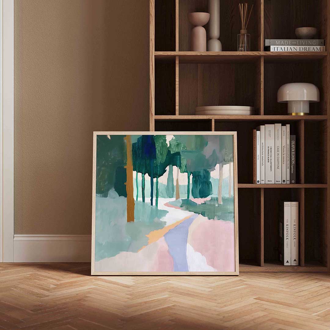 Boslandschap Poster