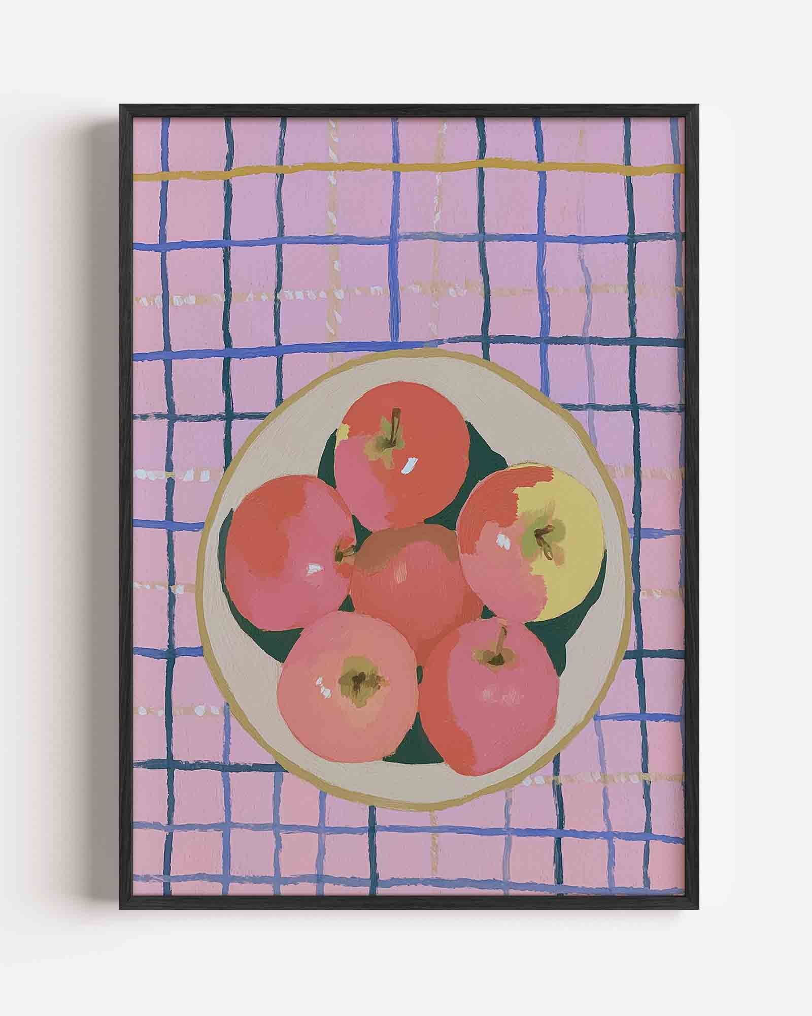 Appels op schaal Poster