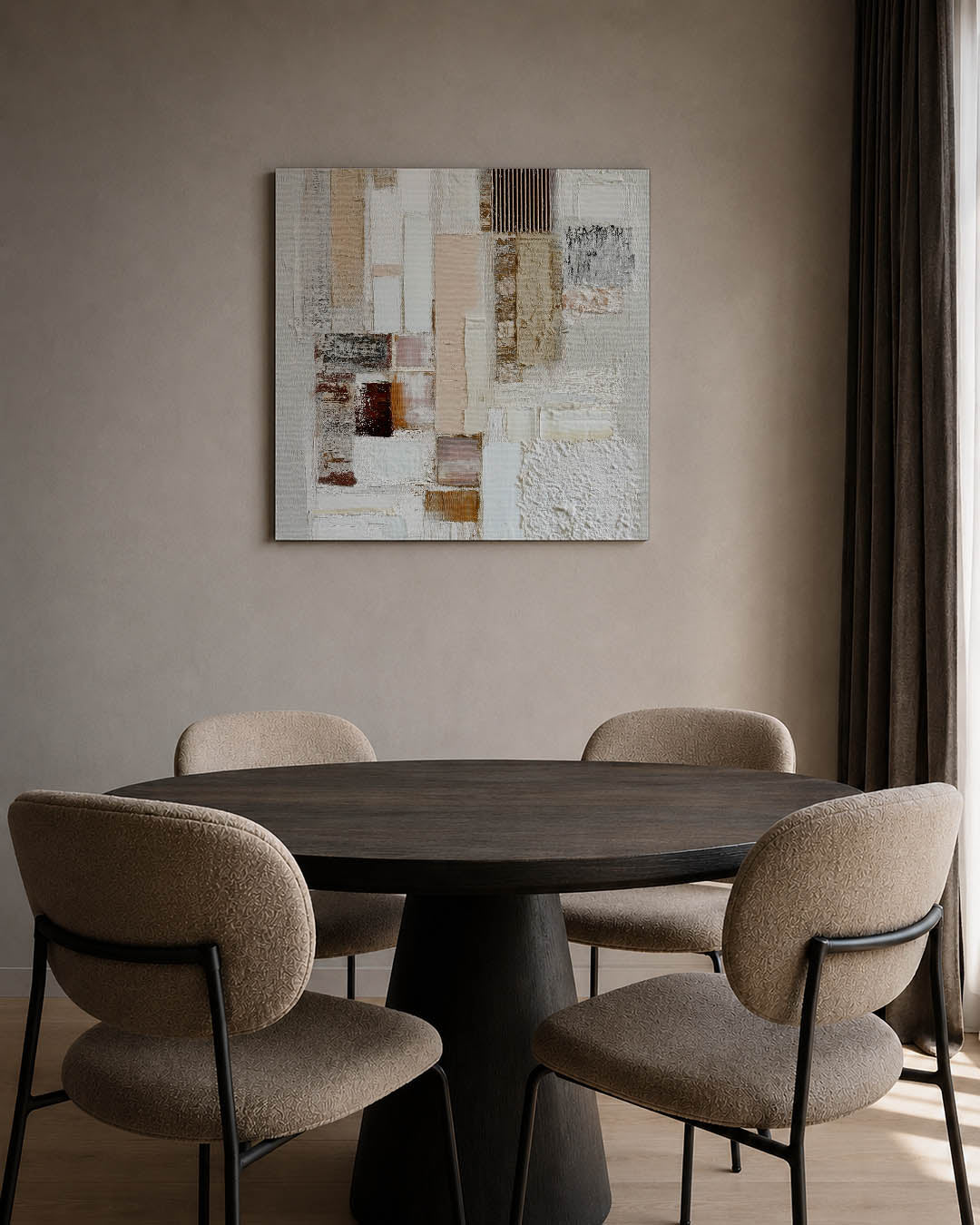 Geometrische texturen Kunstwerk
