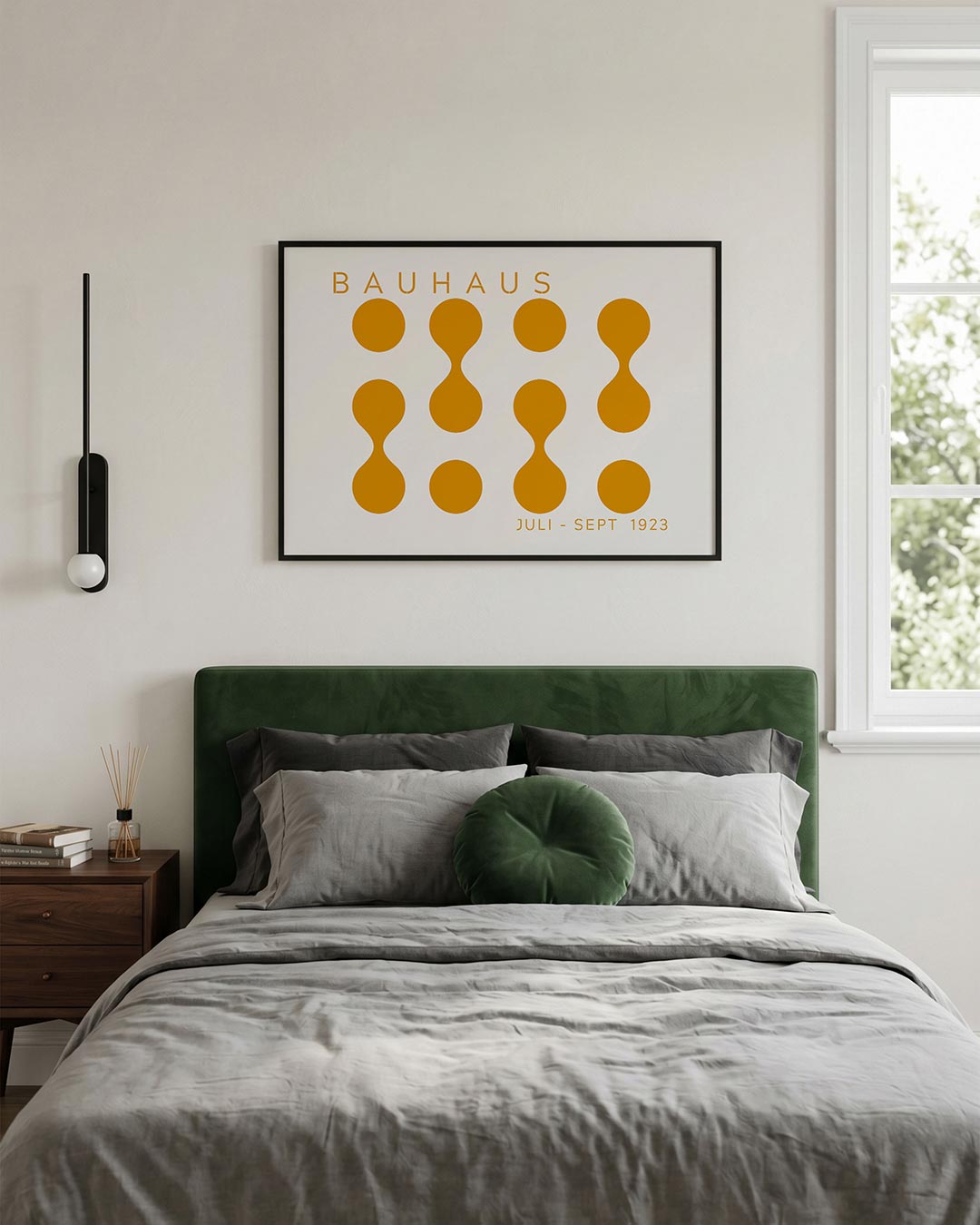 Vormritme en kleur Poster
