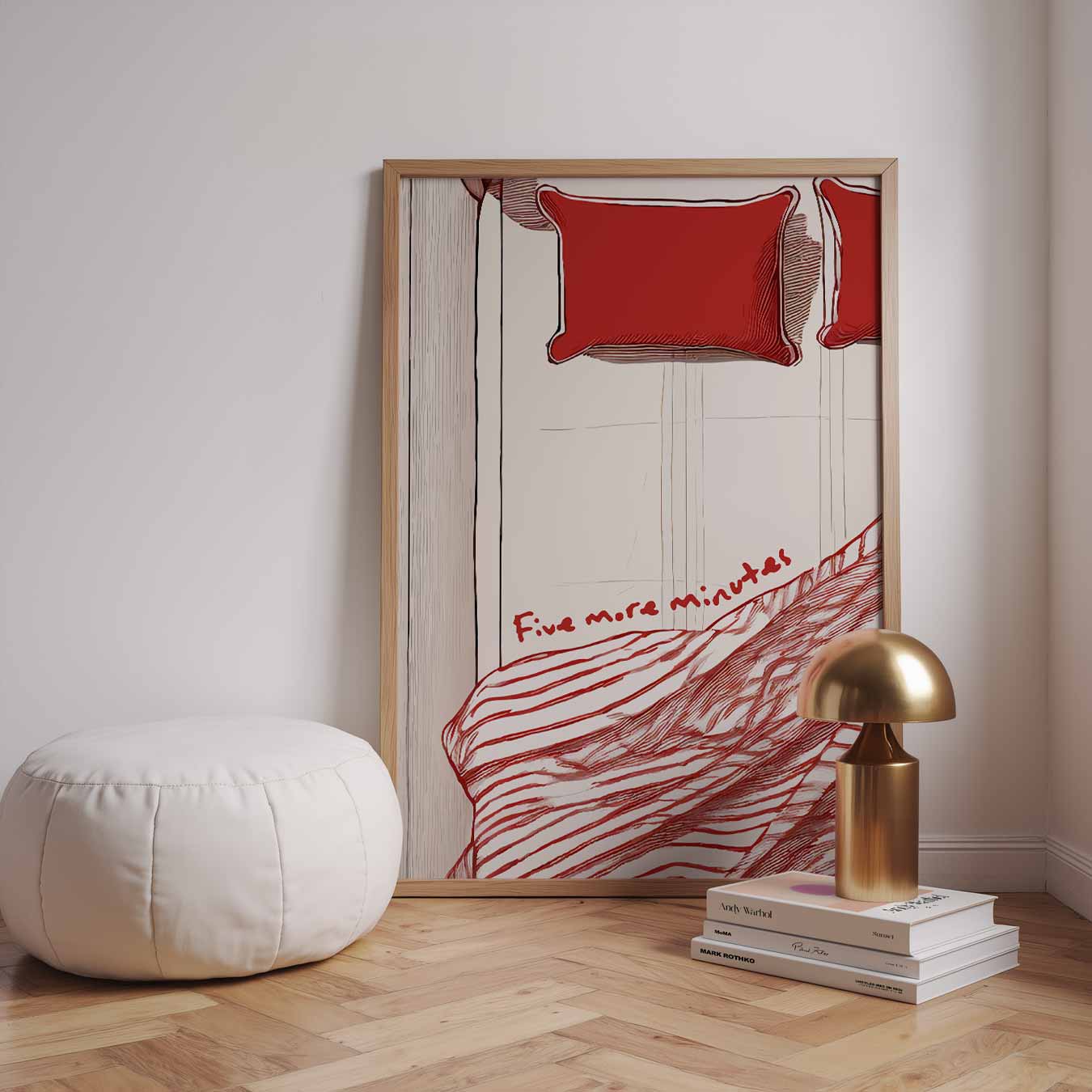 Slaapkamer Inspiratie Poster-WallArtistic