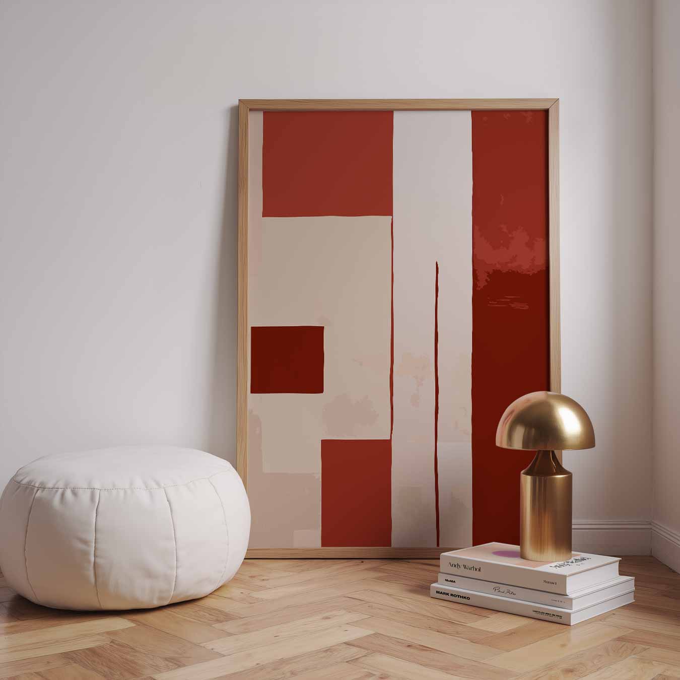 Moderne Abstracte Kunstposter-WallArtistic