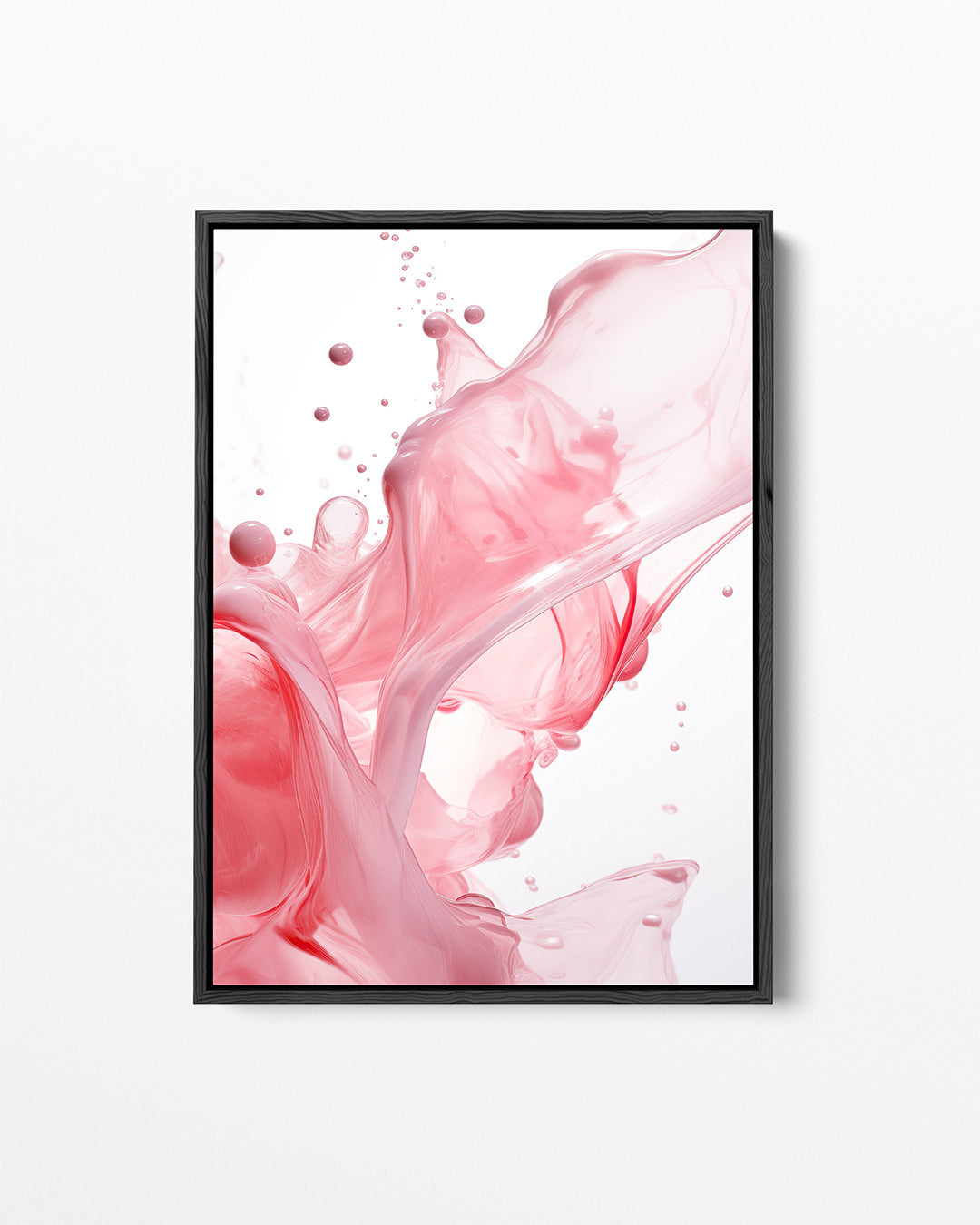 Vloeiende kleuren Kunstwerk