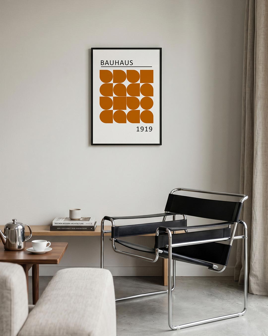 Vormritme en kleur Poster