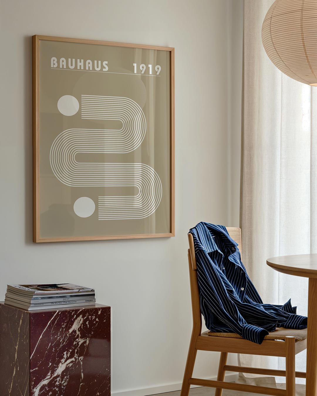 Lijnen en vormen Poster