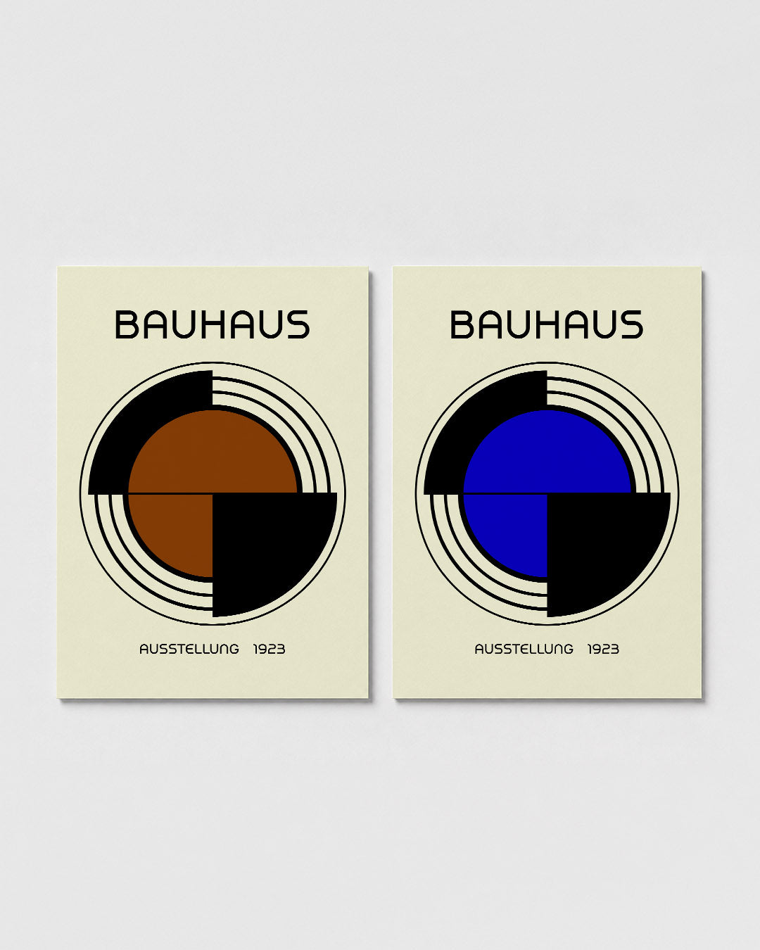Cirkel en lijnen Posterset