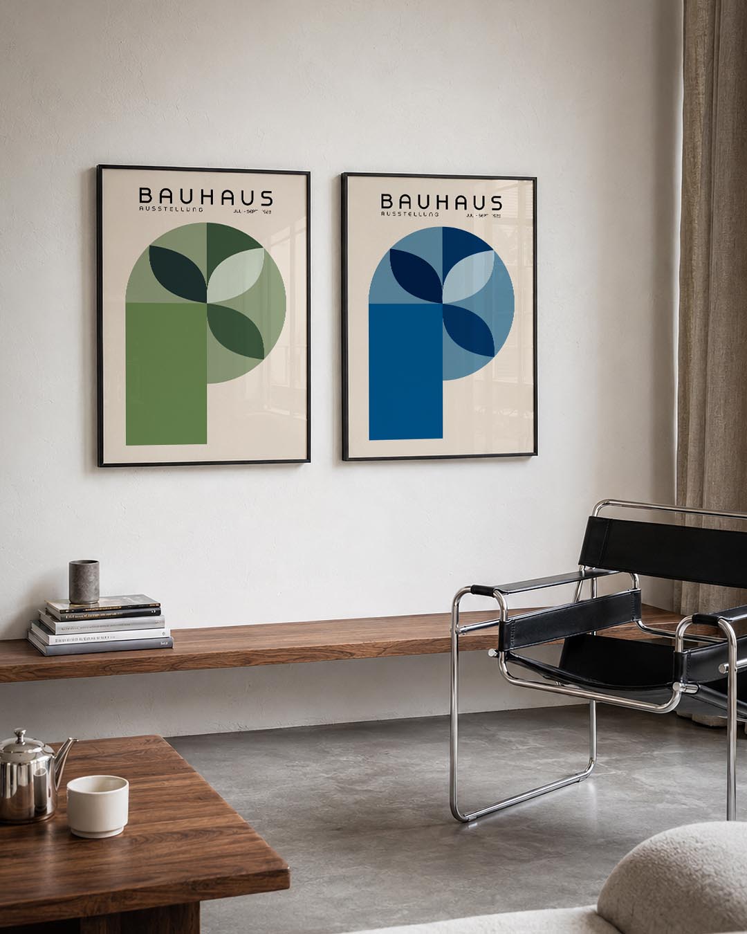 Vorm en kleurenspel Posterset