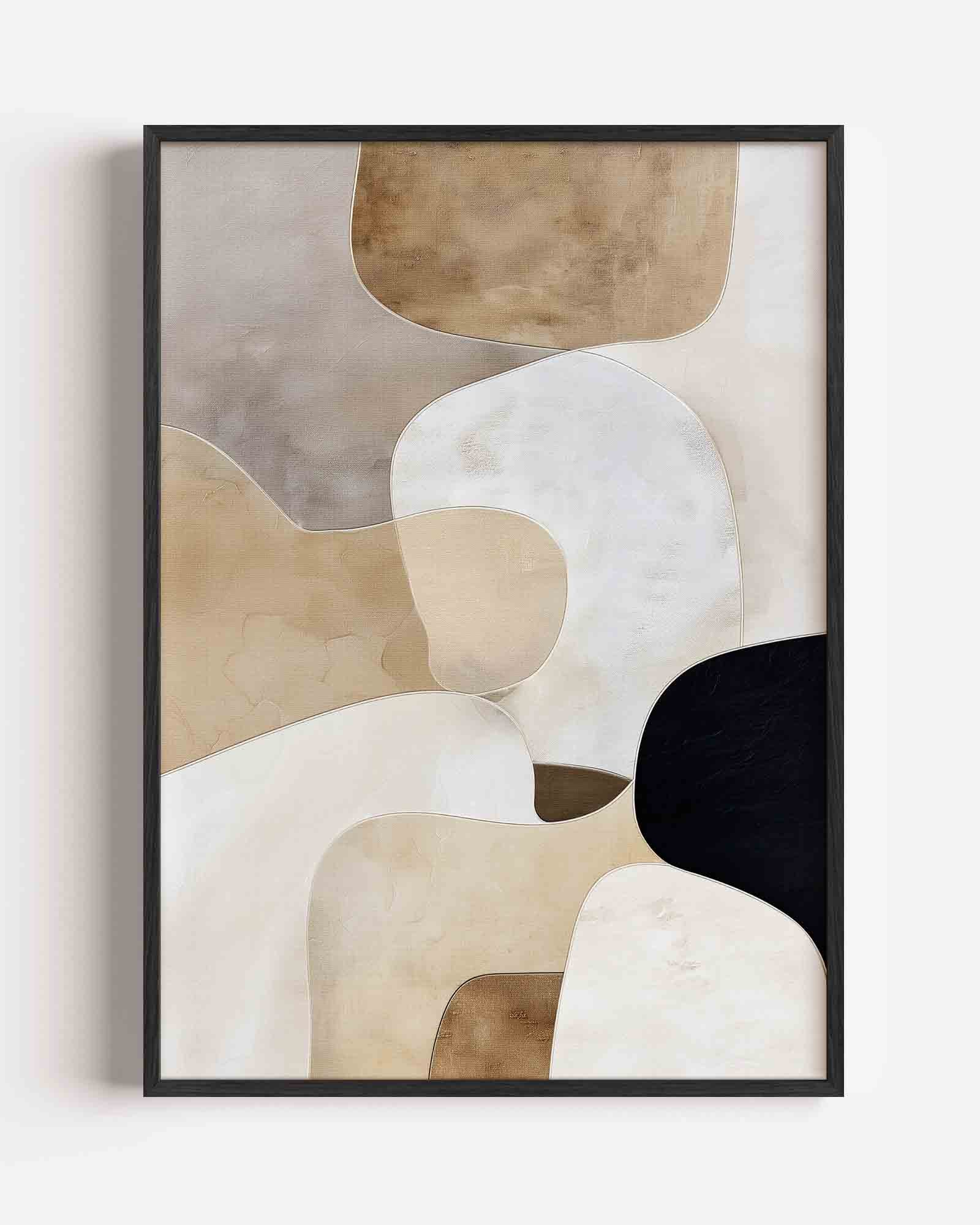 Abstracte vormen Poster