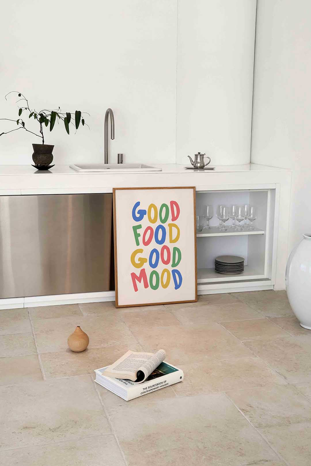 Good food good mood Poster