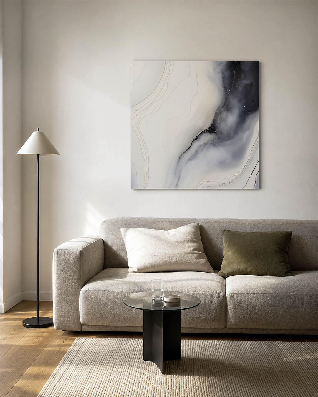 Organische lijnen Kunstwerk