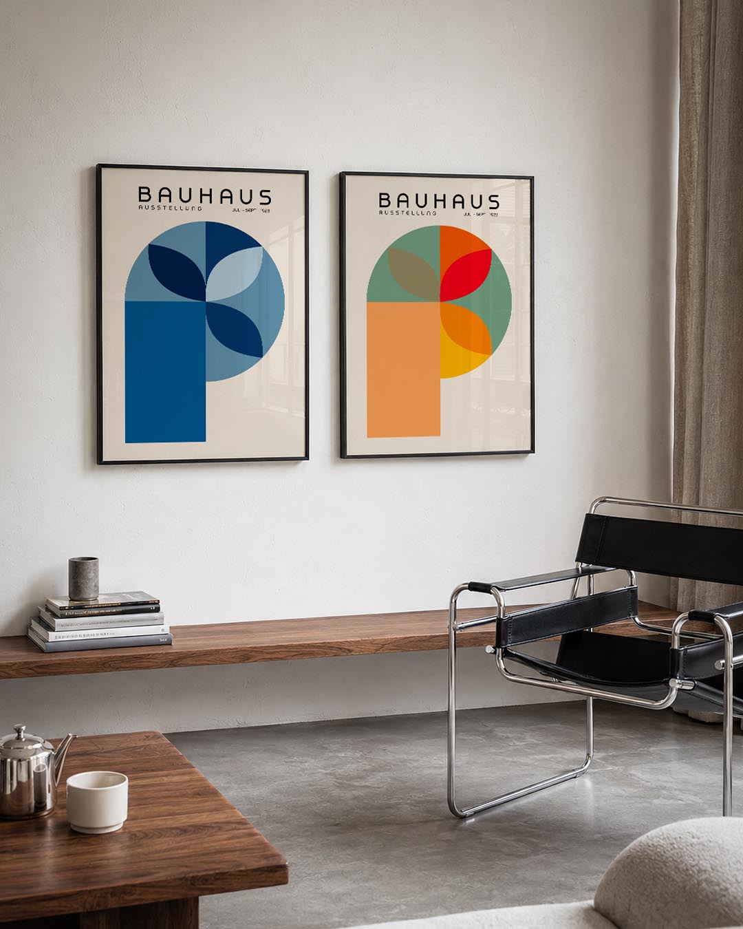 Kleur en vormen Posterset