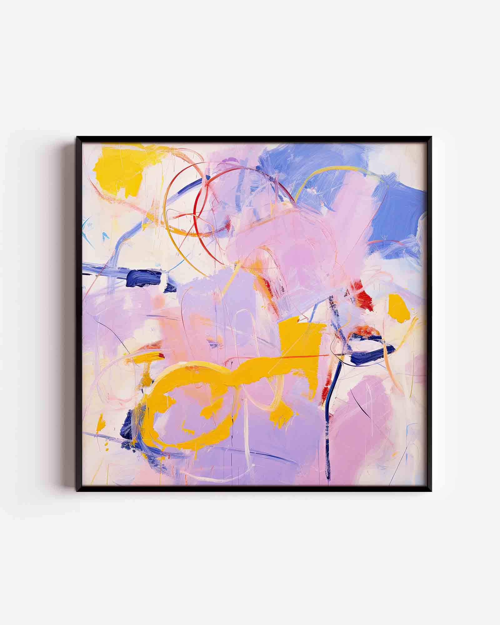 Abstracte vormen Poster