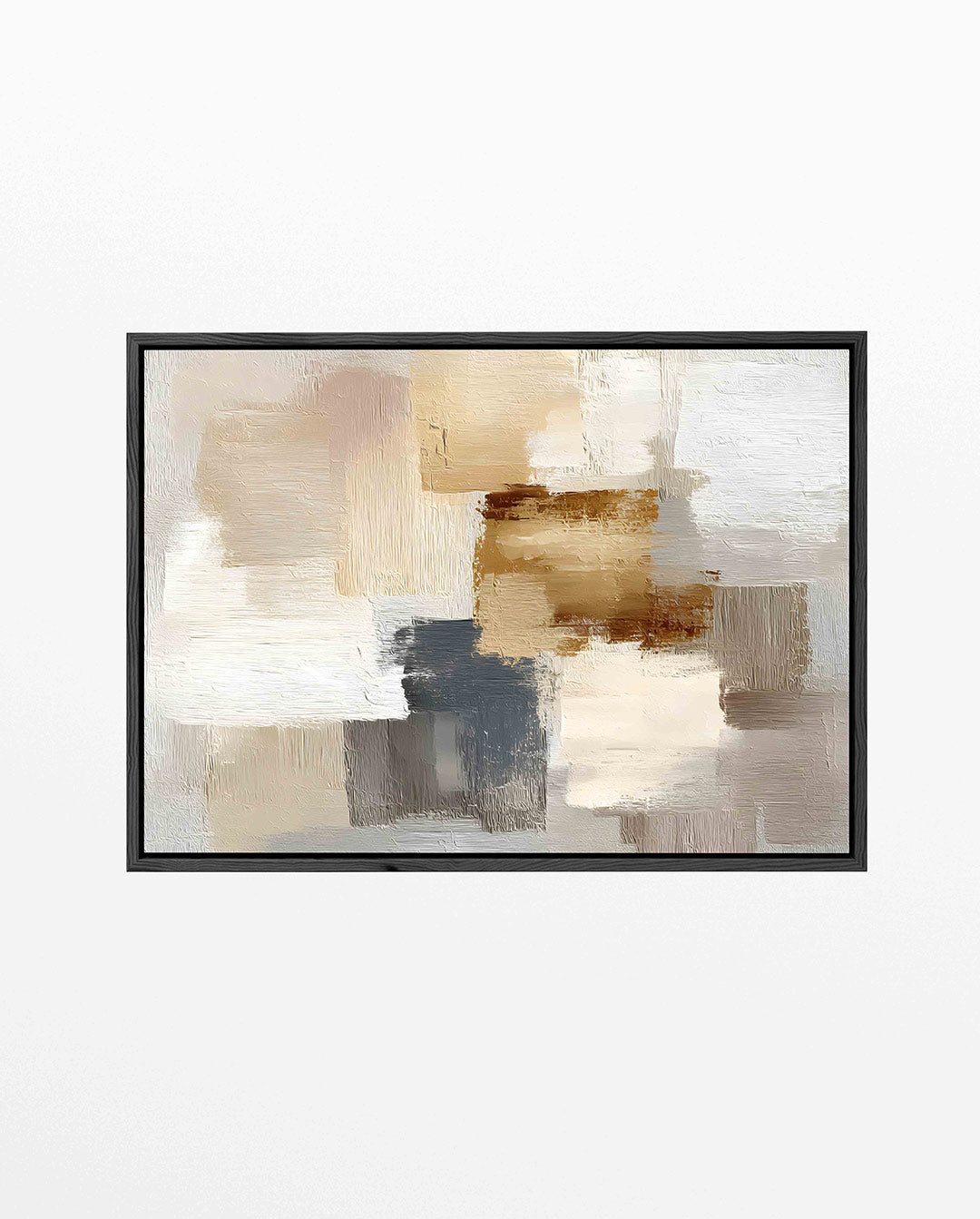 Zachte kleuren compositie Kunstwerk