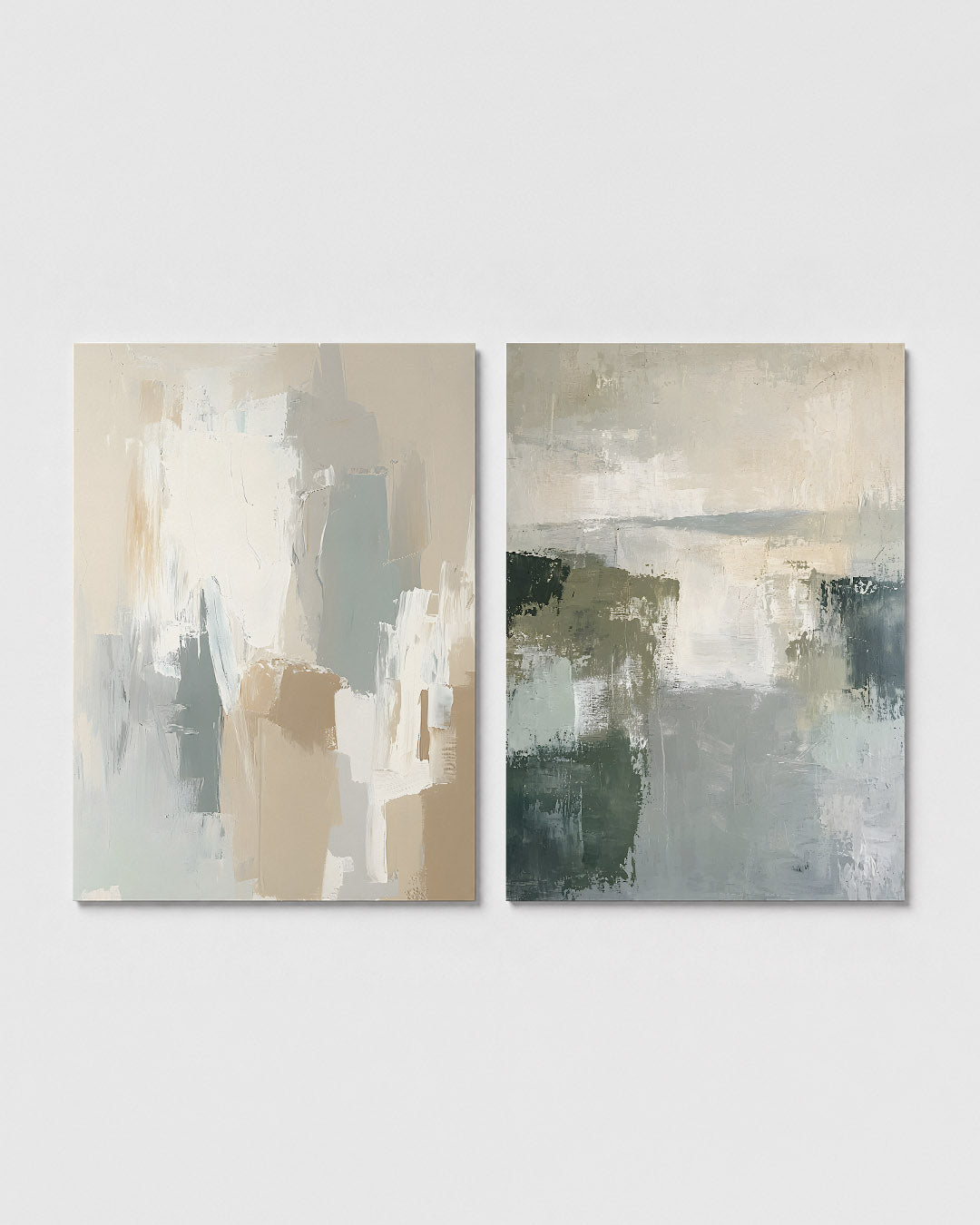 Zachte kleurvlakken Posterset