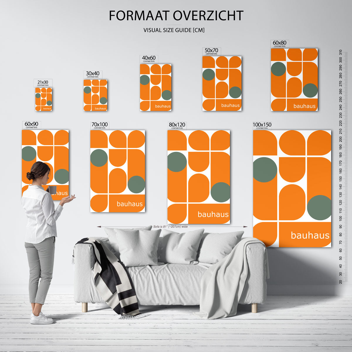 Vormen en vlakken Poster