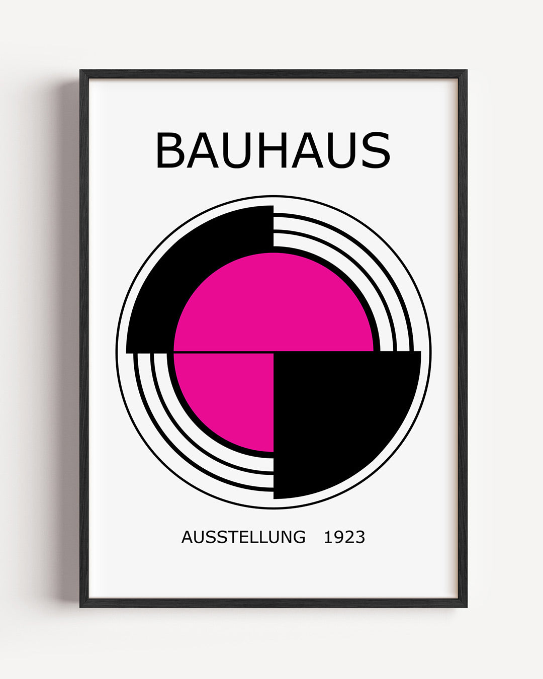 Cirkelstructuur en kleur Poster