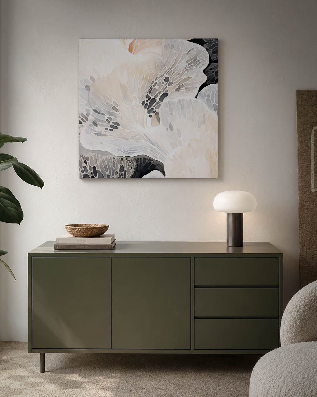 Organische vormen Kunstwerk
