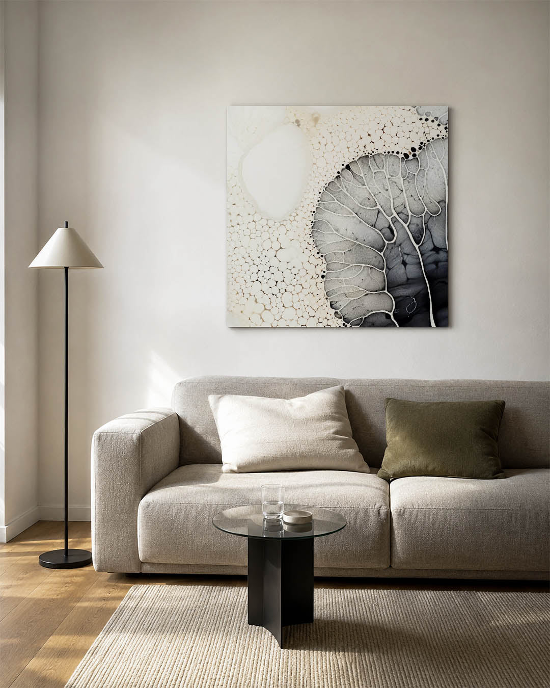 Organische vormen Kunstwerk