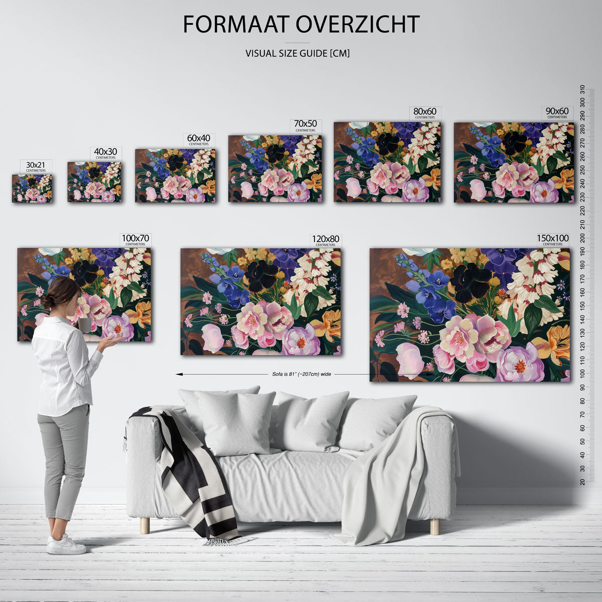 Bloemenpracht Poster