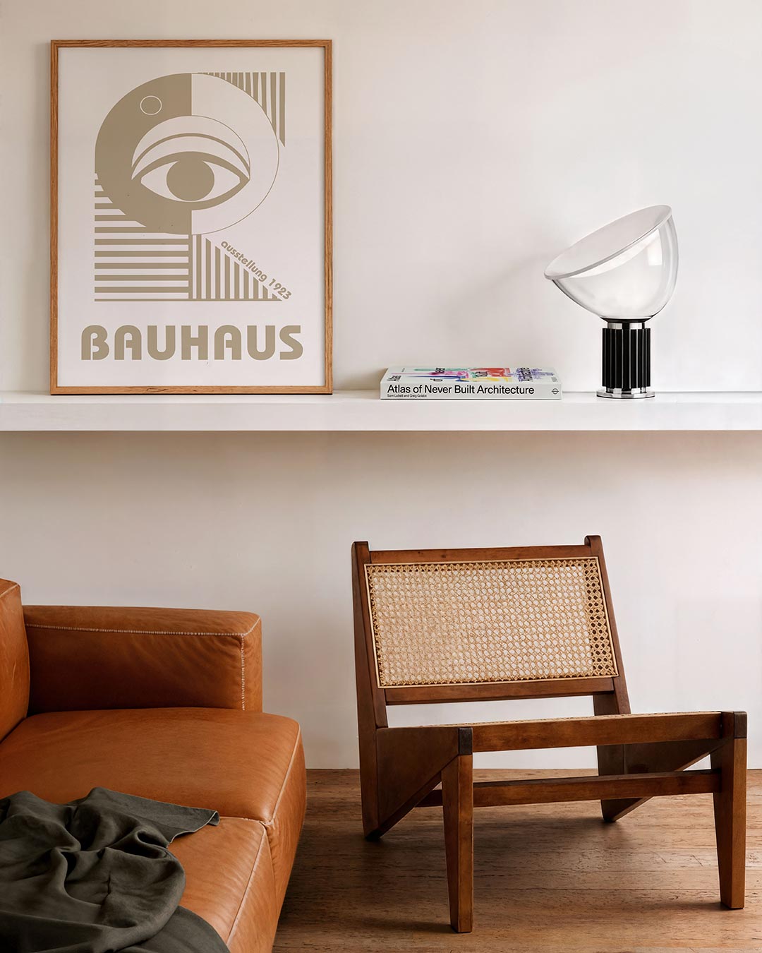 Oog en lijnen Poster