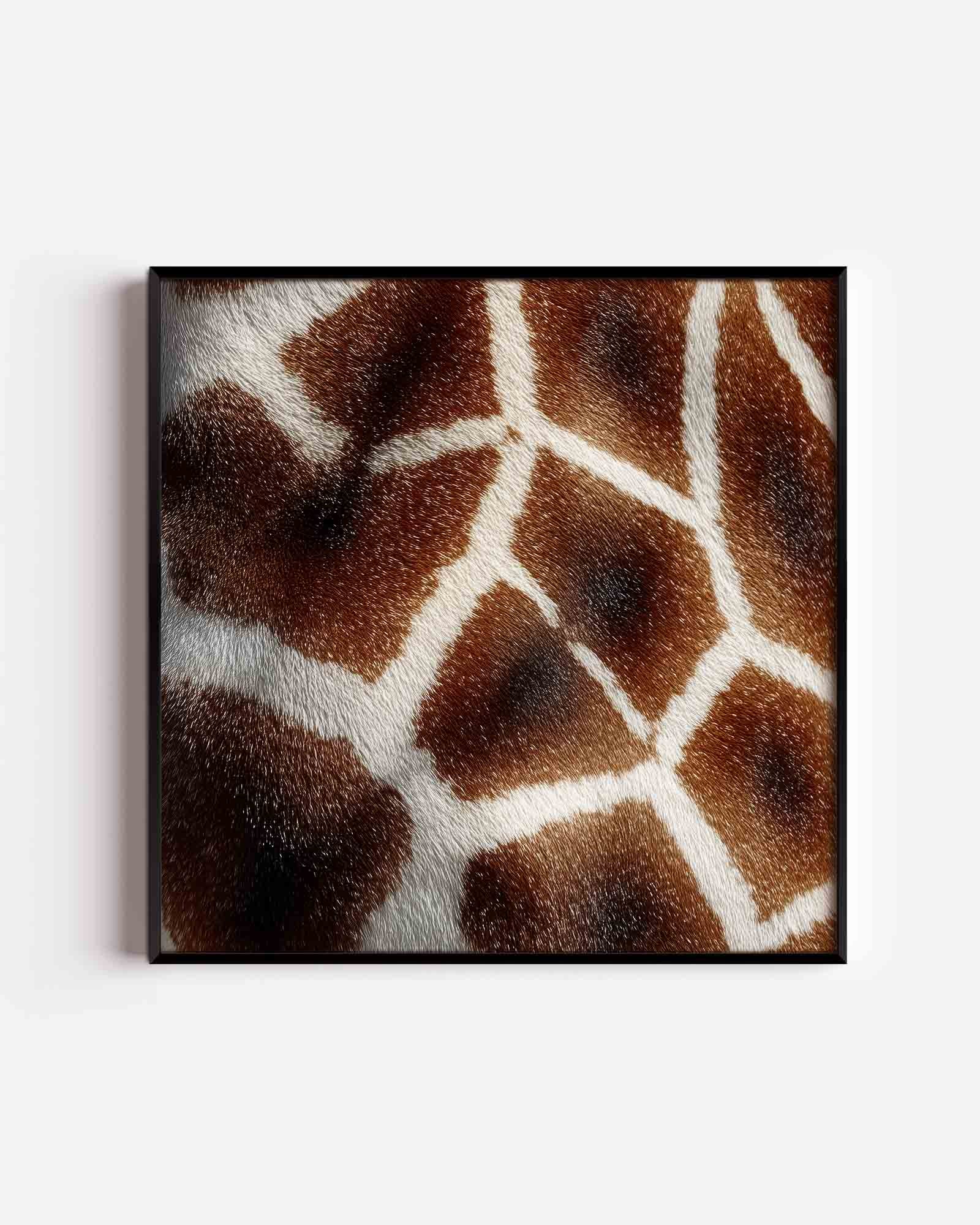 Giraffe patroon Poster
