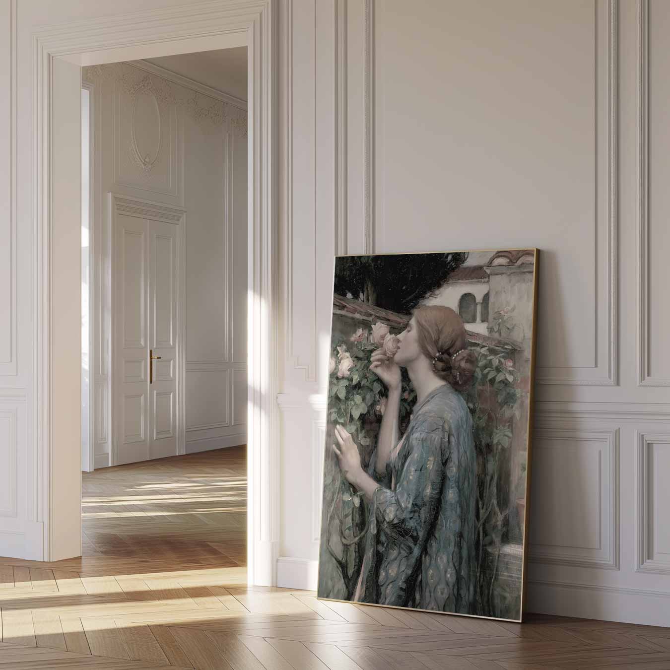 Tijdloze Elegantie Rozenposter-WallArtistic