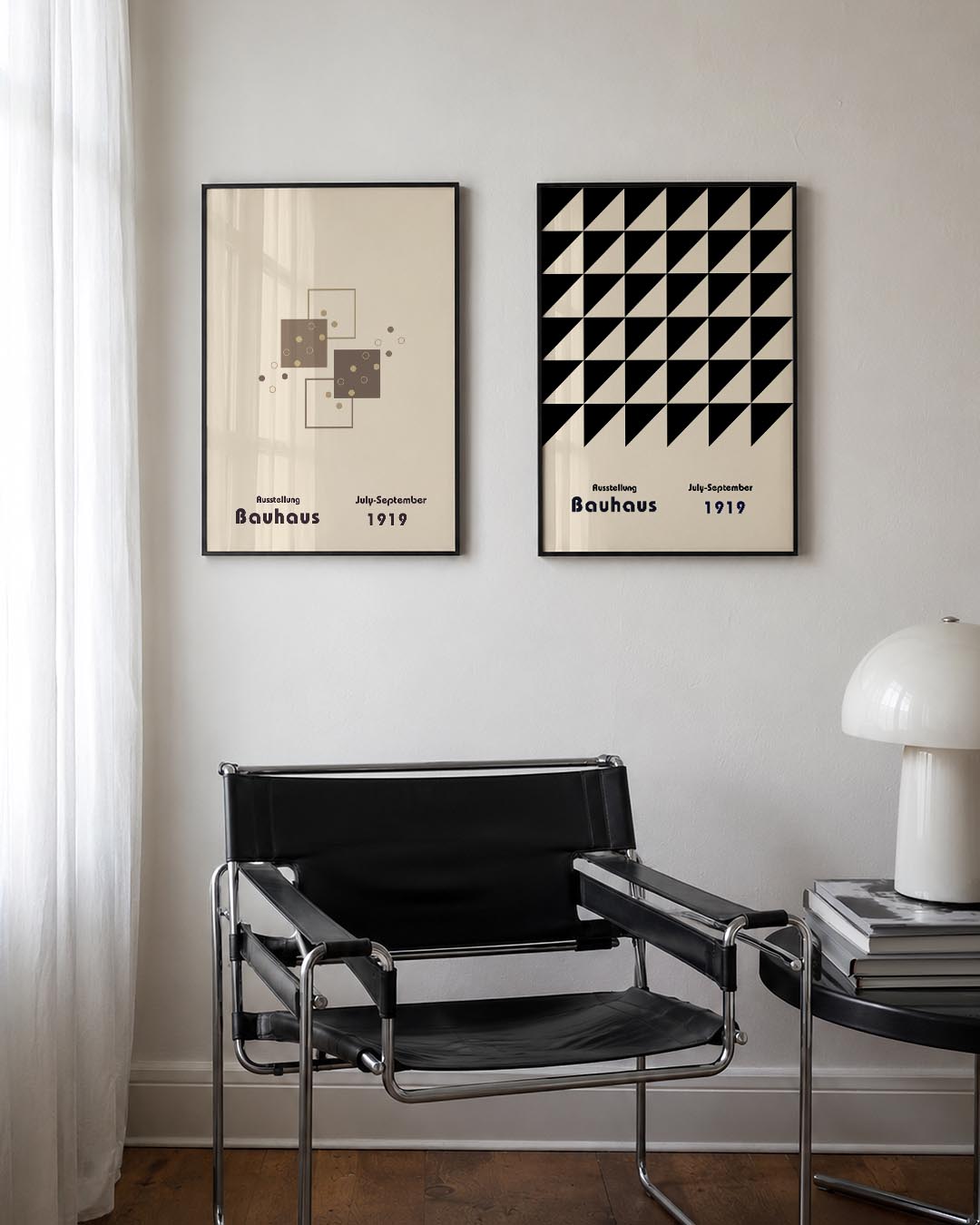 Vorm en kleurenspel Posterset