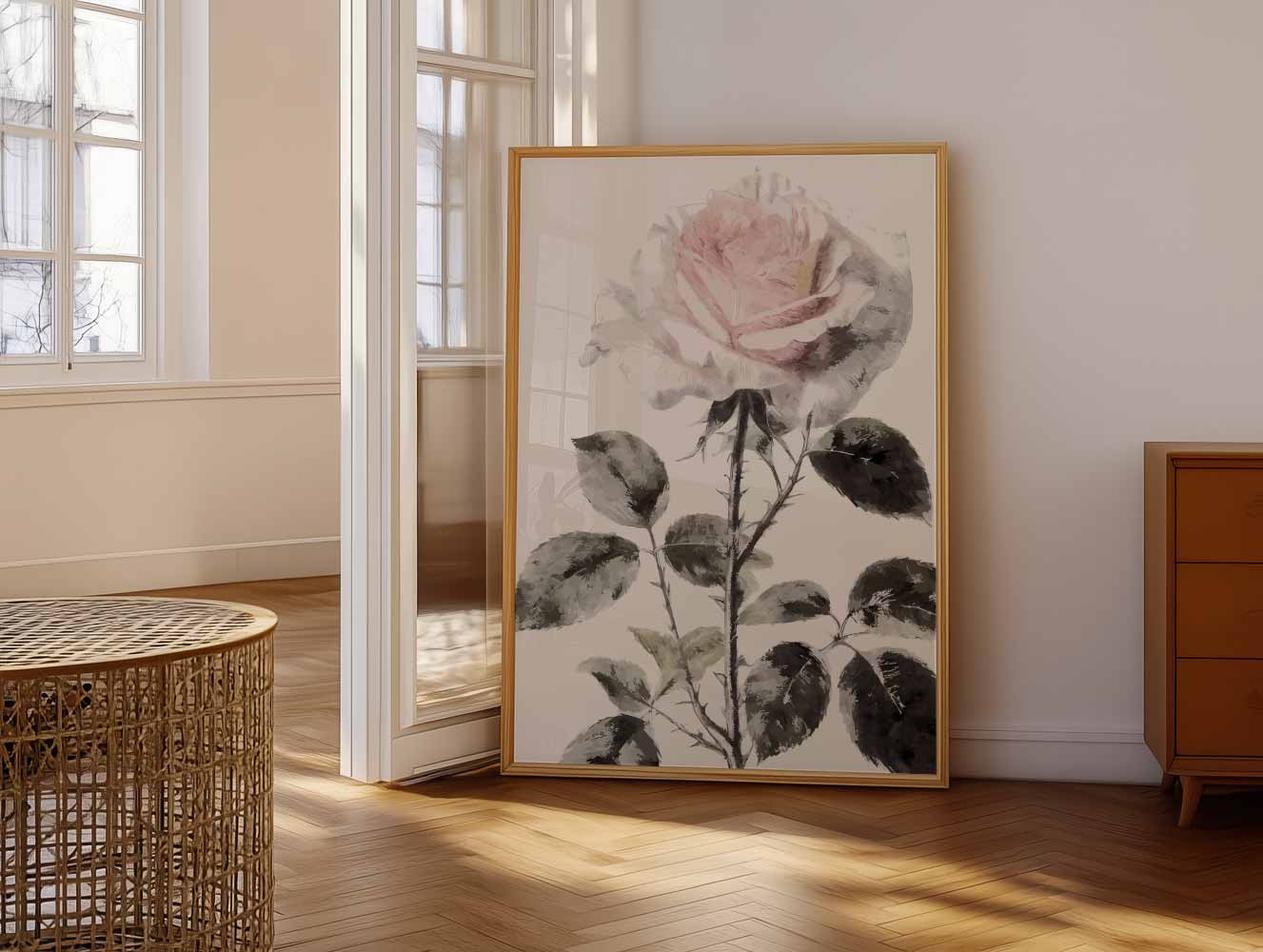 Romantische Rozenposter-WallArtistic