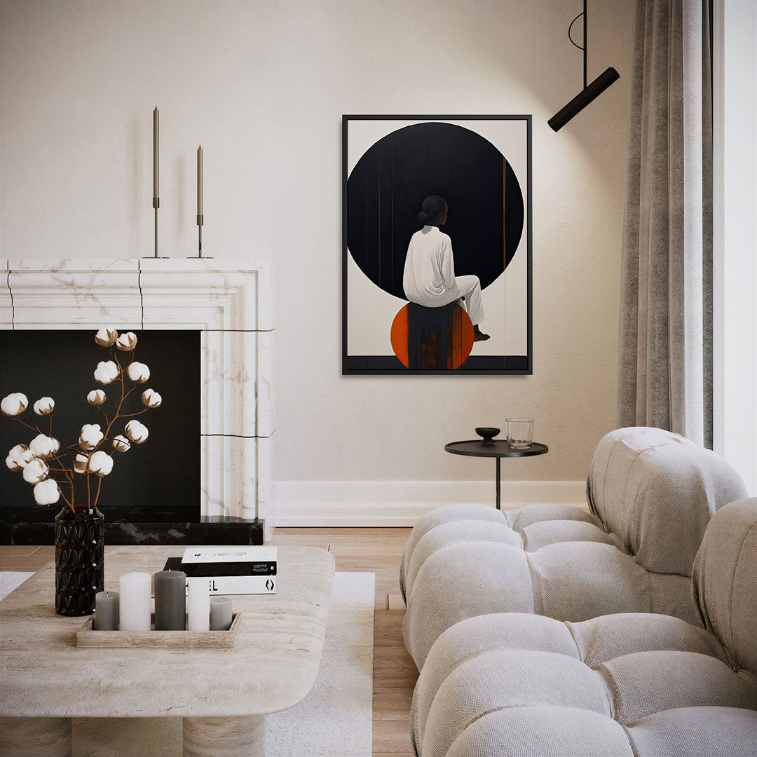 Geometrische figuren Kunstwerk