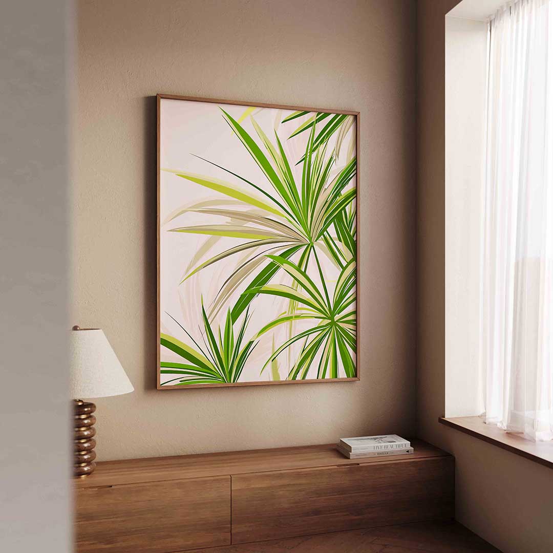 Groene bladeren Poster