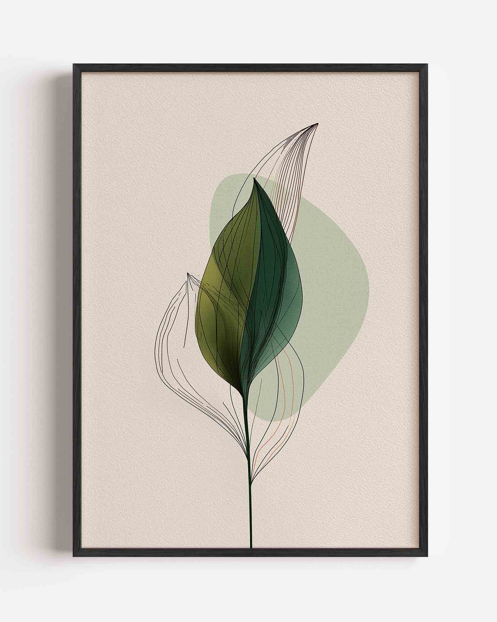 Groene bladeren Poster