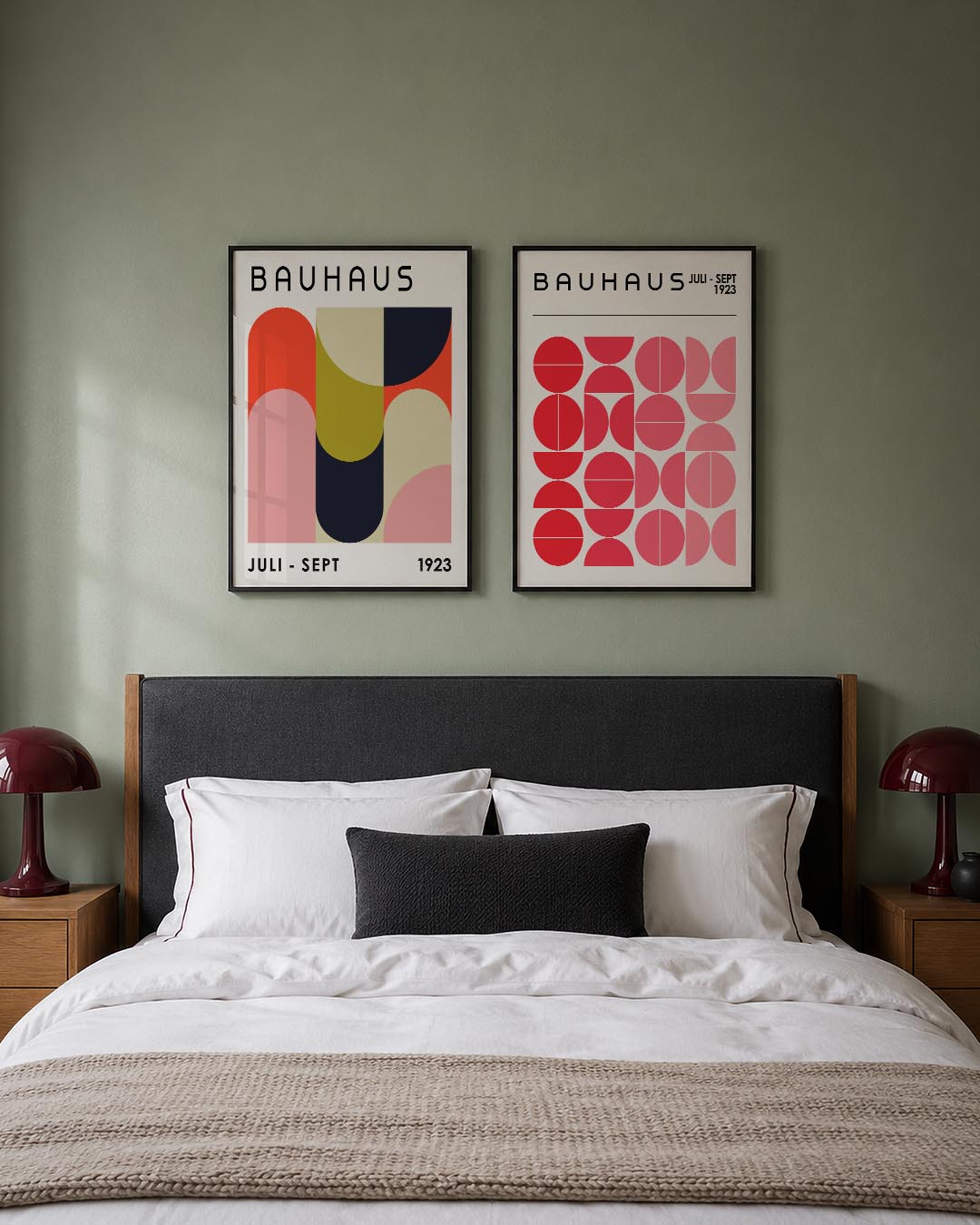 Vorm en kleurenspel Posterset