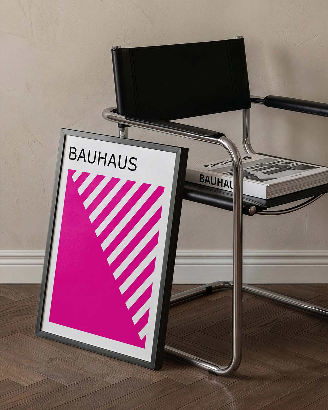 Diagonal lijnen Poster