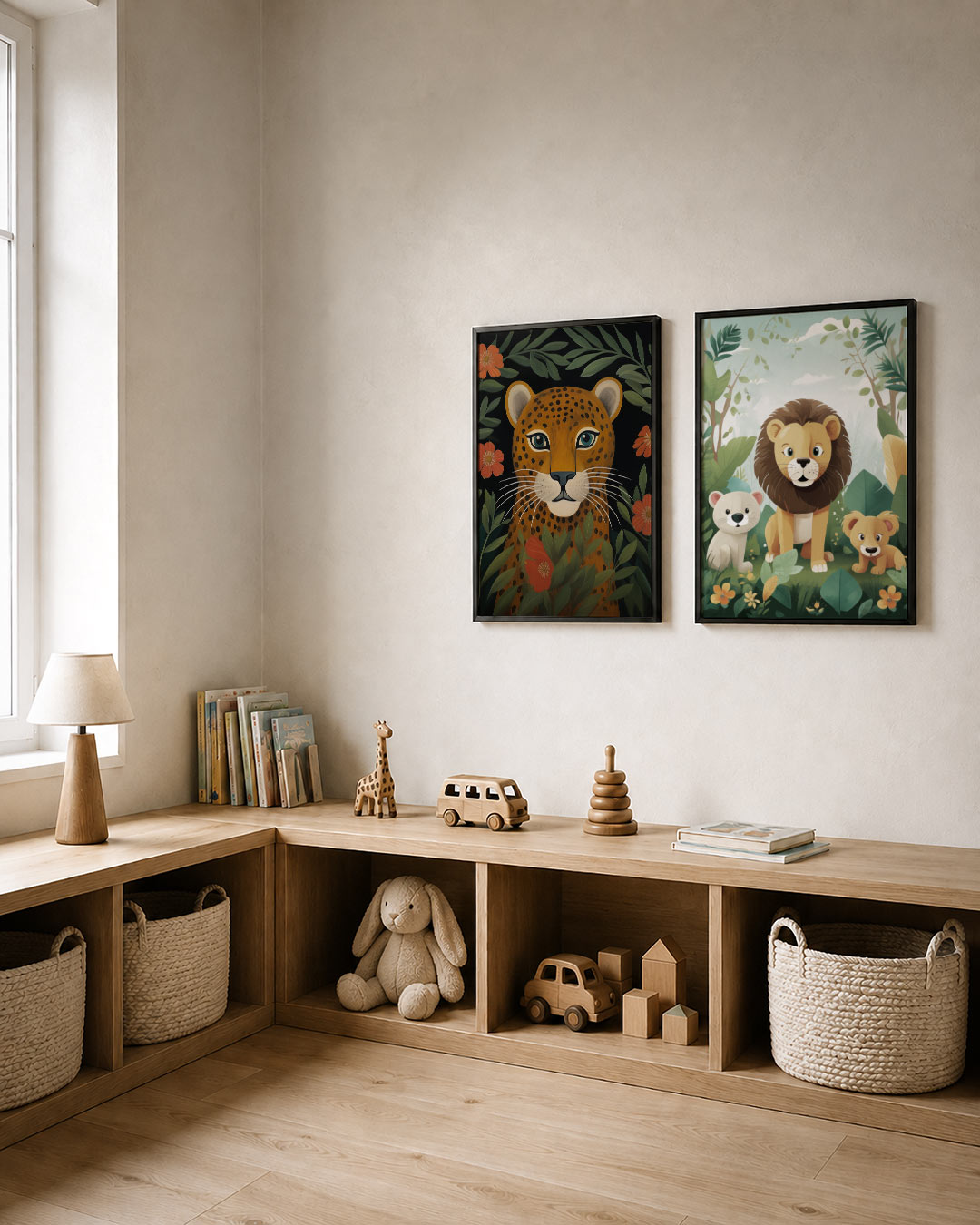 Jungle portret Posterset